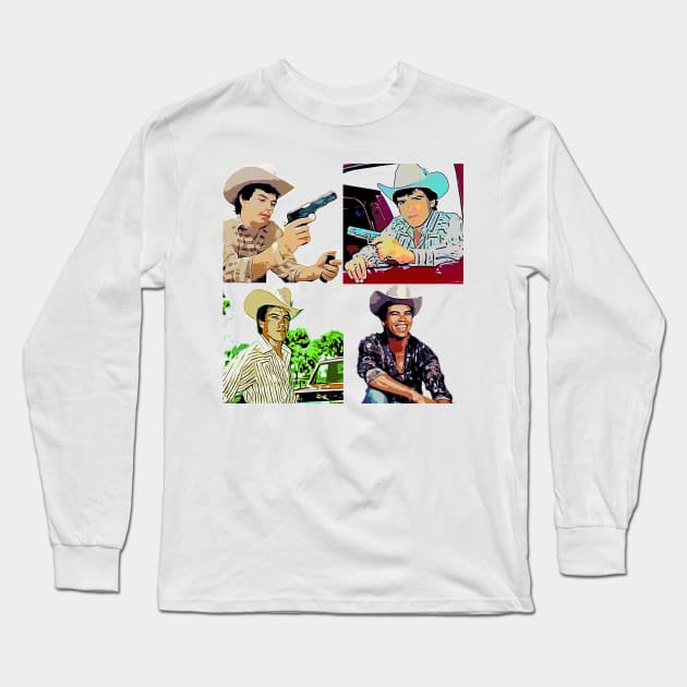 Chalino Collage Long Sleeve T-Shirt by BrickG